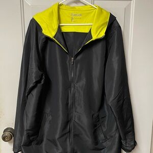Reebok Yellow Athletic Jacket Size XL
